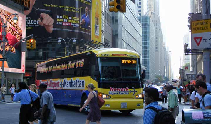 Olympia Newark Airport Express Coach USA MCI 58189